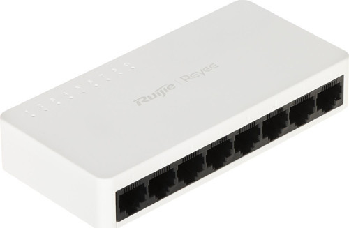 Reyee Rg-Es08F 8 Portlu, 10-100 Fast Ethernet Tak Çalıştır Switch Plastik Kasa