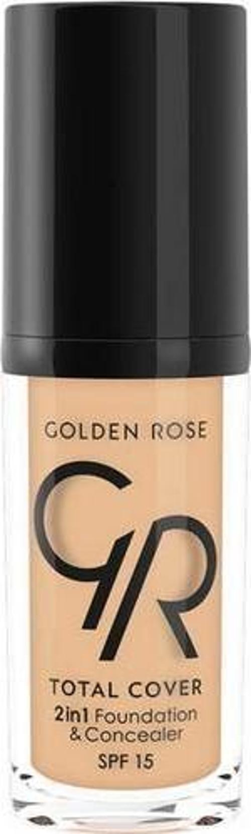 TOTAL COVER 2IN1 FOUNDATION&CONCEALER NO:21