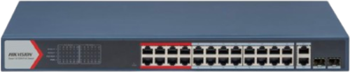 Ds-3E1326P-Ei 24 Port 10-100-1000 Mbps Gigabit Switch 370W