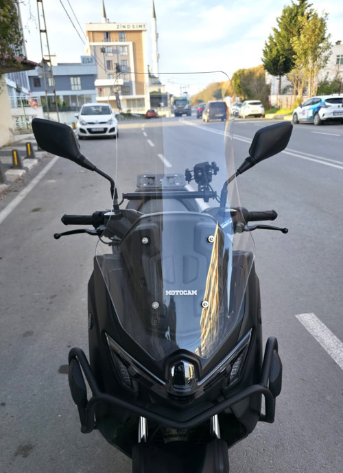Yamaha Nmax Siperlik Ön Cam 2025 Model 72cm Şeffaf Renkli 4mm