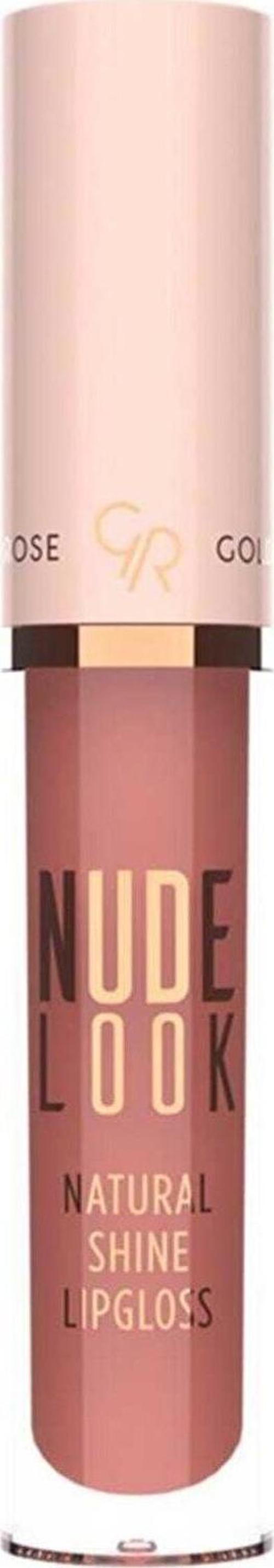 GR NUDE LOOK NATURAL SHINE LIPG. NO:04PEACHY NUDE