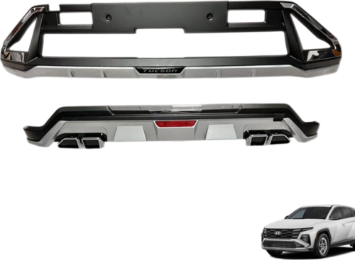 Hyundai tucson ön arka tampon koruması difüzör 2025+ makyajlı model