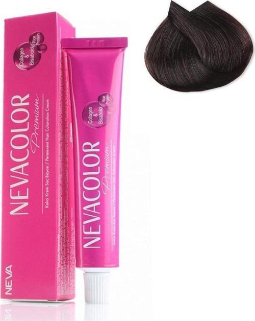 Nevacolor Tüp Boya 3.4 Koyu Kestane