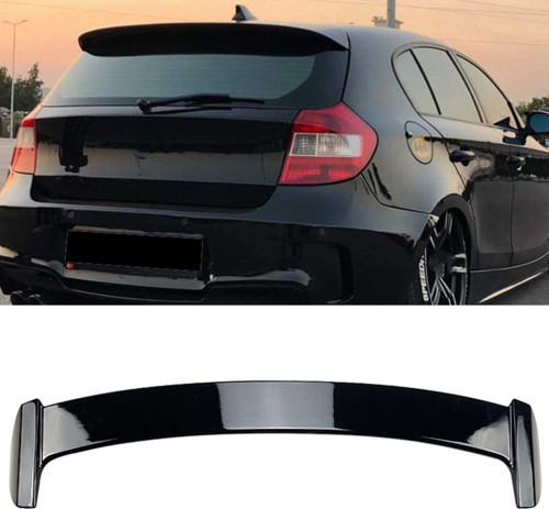 Bmw e87 bagaj üstü spoiler siyah boyalı plastik 2004 / 2011