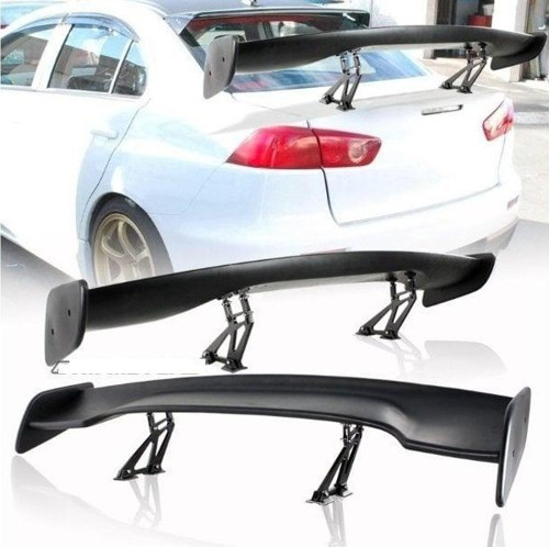 Dtm yüksek bagaj üstü spoiler alüminyum pianoblack boyalı