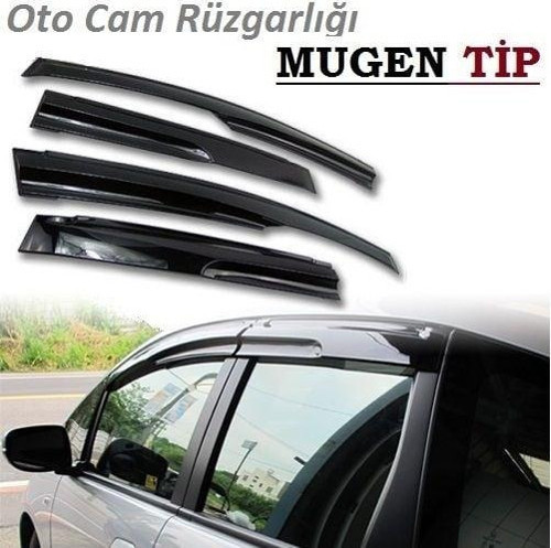 Isuzu Dmax cam rüzgarlığı mugen 4.lü 2006-12