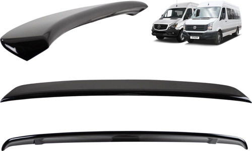 Mercedes sprinter bagaj üstü spoiler siyah boyalı plastik 2006 / 2018