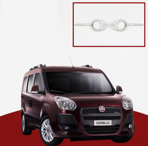 Fiat Doblo Sis Farı Çerçevesi 2010- ABS Krom