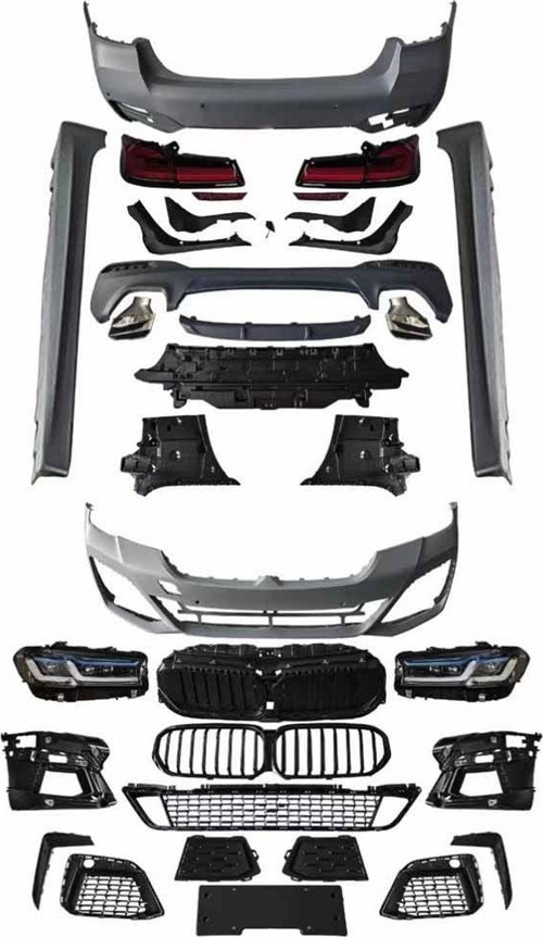 Bmw G30 Lci Mtech Dönüşüm Body Kit Seti 2017 / 2019