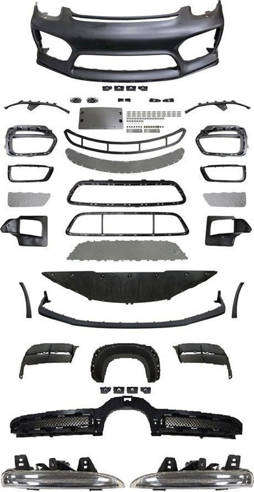 Porsche cayman boxter 981 body kit tampon seti gt4 2013 / 2016