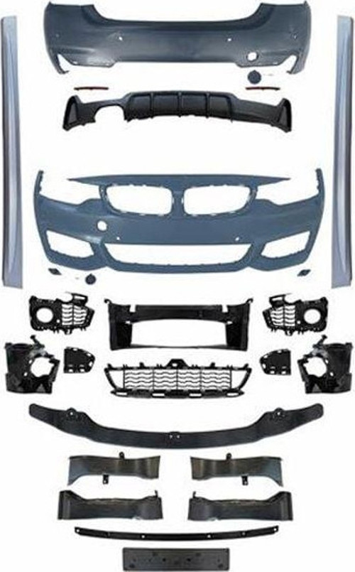 Bmw f36 mtech body kit tampon seti komple 2014 / 2018