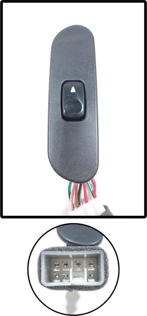 CAM ANAHTARI HYUNDAI H 100 SAĞ TEKLİ ÇERÇEVELİ 02-07
