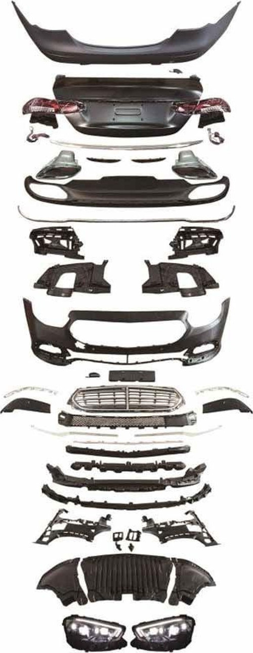 Mercedes W213 Executive Makyajlı Dönüşüm Body Kit Seti Full 2016 / 2020