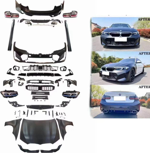 Bmw f30 to g20 lci dönüşüm body kit seti full facelift 2012 / 2018