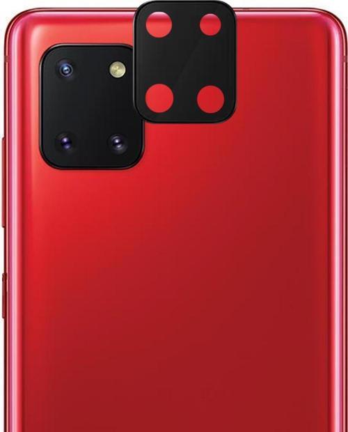Samsung Galaxy A81 Kamera Lens Koruma Camı V2 Siyah