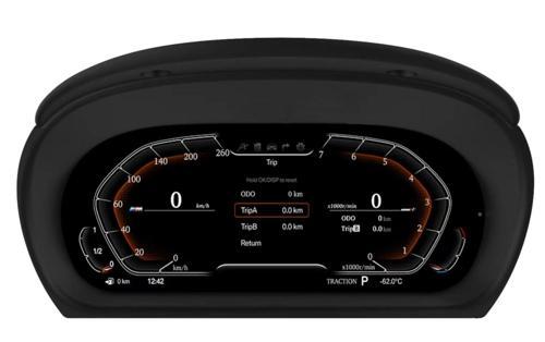 Bmw E90 e92 e93 hayalet ekran dijital gösterge paneli 2005 / 2012