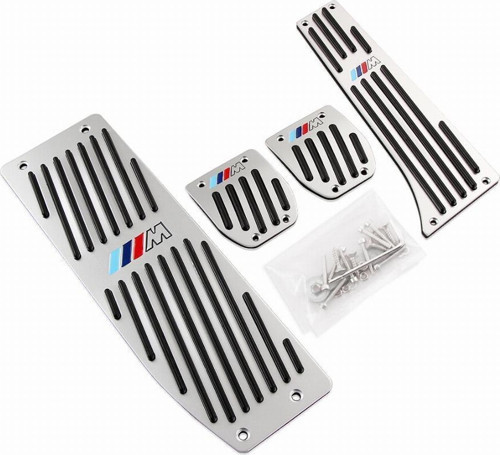 Bmw e46 pedal seti takımı manuel 4parça ///M logolu