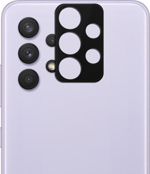 Samsung Galaxy A32 4G Kamera Lens Koruma Camı V2 Siyah