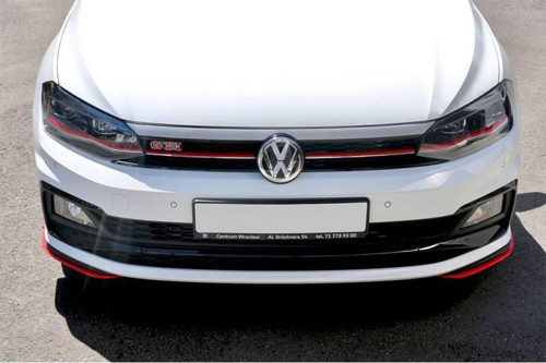 Vw Polo aw1 gti ön panjur ızgara kırmızı şeritli 2018+