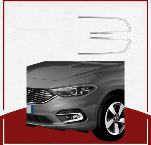 Fiat Egea Sis Farı Çerçevesi 2015- Paslanmaz Çelik