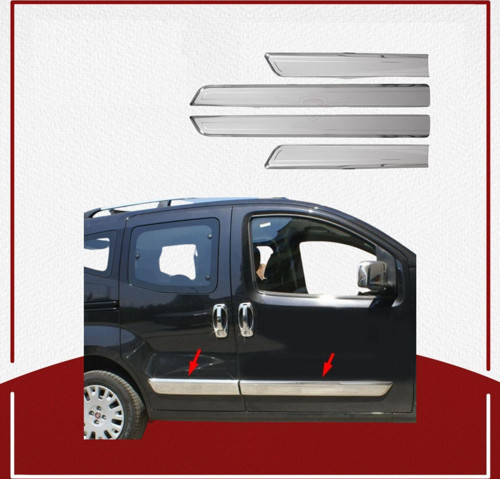 Fiat Fiorino Yan Kapı Çıtası 2008-2015 Paslanmaz Çelik