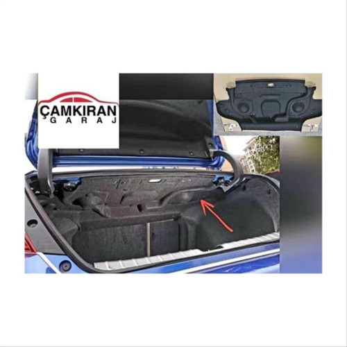 Honda civic fc5 uyumlu bagaj pandizotu 2016-20