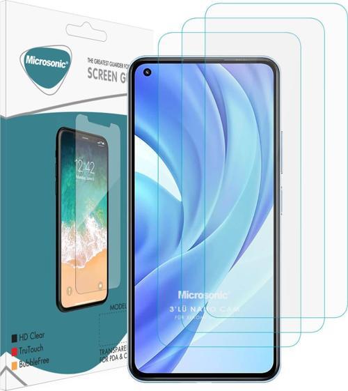 Xiaomi Mi 11 Lite Screen Protector Nano Glass Cam Ekran Koruyucu (3'lü Paket)