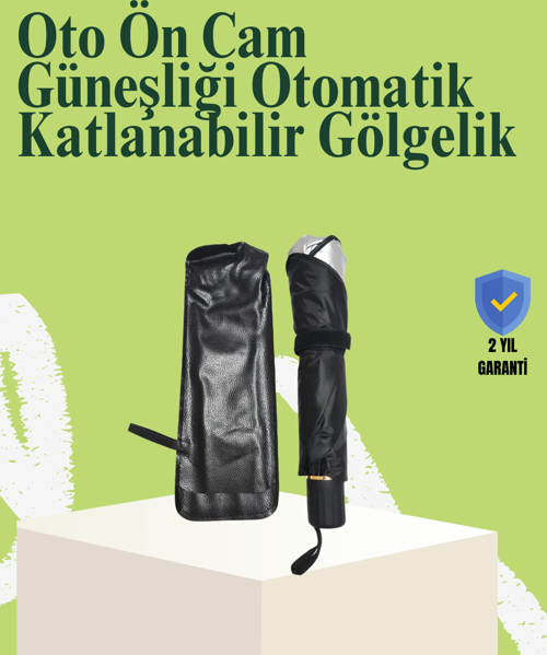 Katlanabilir Oto Güneşlik - 125x65 cm