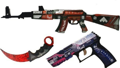 Ahşap Cs Go Blood Set 1