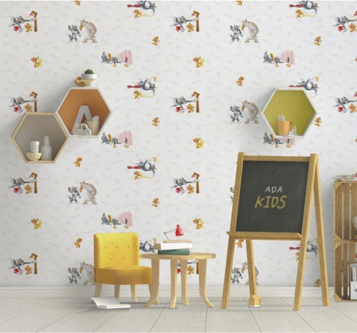 8925 Serisi | Tom Ve Jerry Karakterli Duvar Kağıdı / 10,6M2