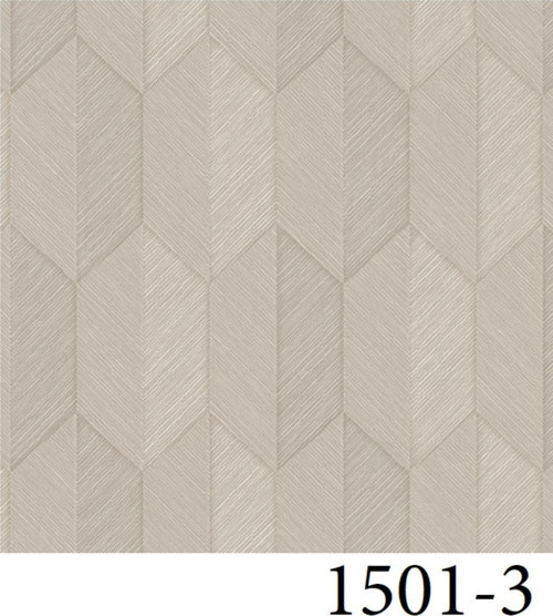 Vera 1501-3 Geometrik Modern Desenli Düz Sade Duvar Kağıdı