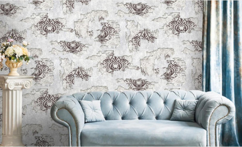 Retro Desen Duvar Kağıdı 2503-03 Odessa Dk