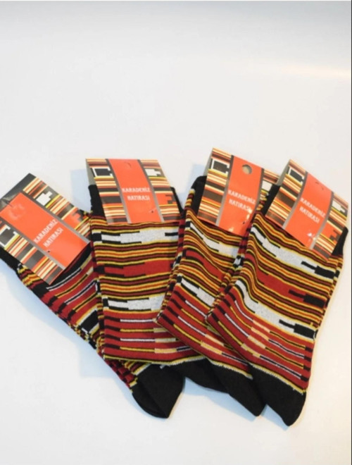 12 'Li Keşan Soket Çorap Karadeniz Yöresel Uzun Çorap