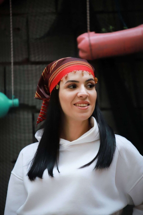 10 Adet Karadeniz Yöresel Liralı Saç Bandı Bandana Bone