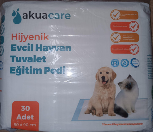 60*90 çiş pedi 30'lu 1adet