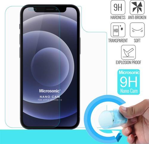 Apple iPhone 12 Ön + Arka Nano Cam Ekran Koruyucu