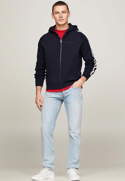 Şertli Fermuarlı Erkek Sweat