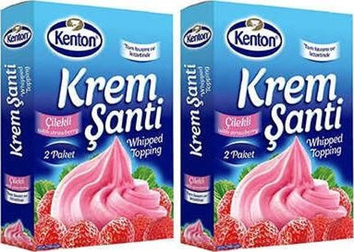 Krem Şanti Çilekli 2 x 150 gr