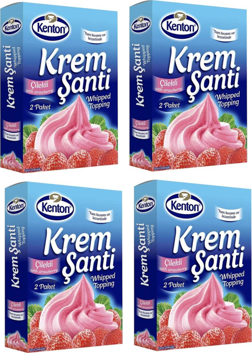 Krem Şanti Çilekli 150 gr x 4 Adet