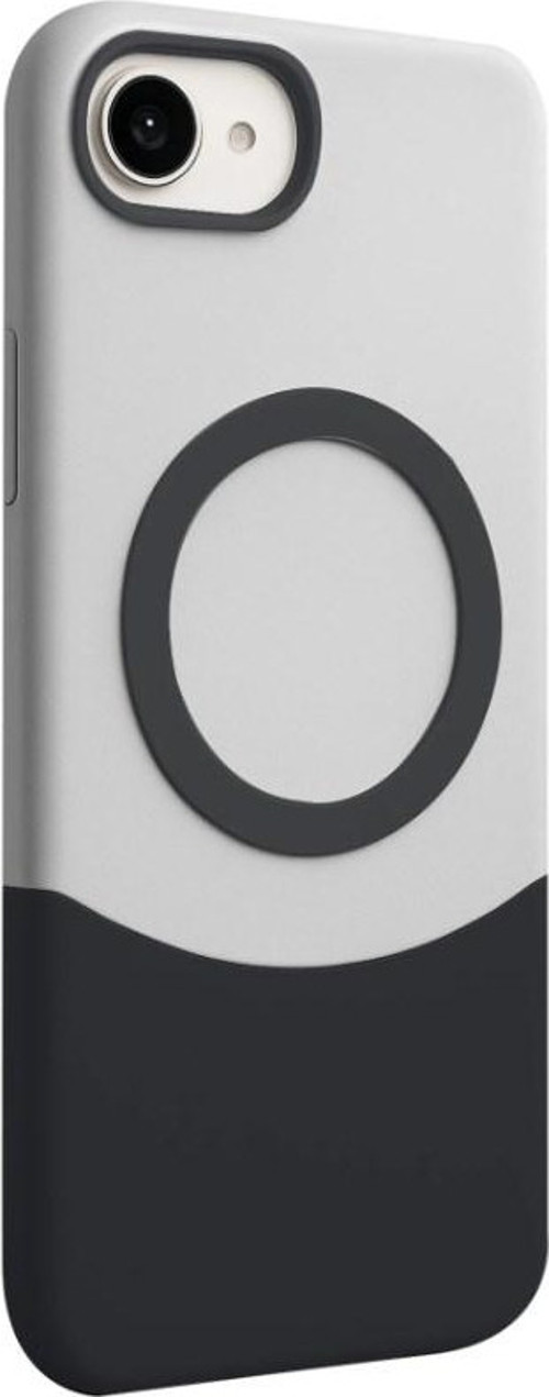 iPhone 16E Uyumlu Manyetik (MagSafe) Çıkarılabilir 2 Parça Kılıf Siyah Darbe Korumalı