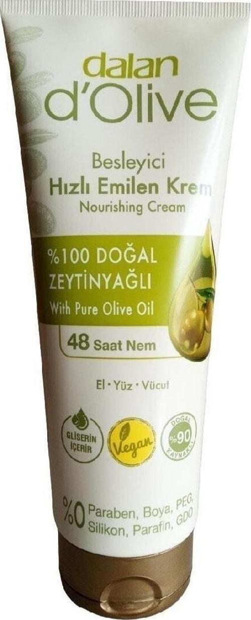 D'olive Besleyici Hızlı Emilen Krem 250 ml