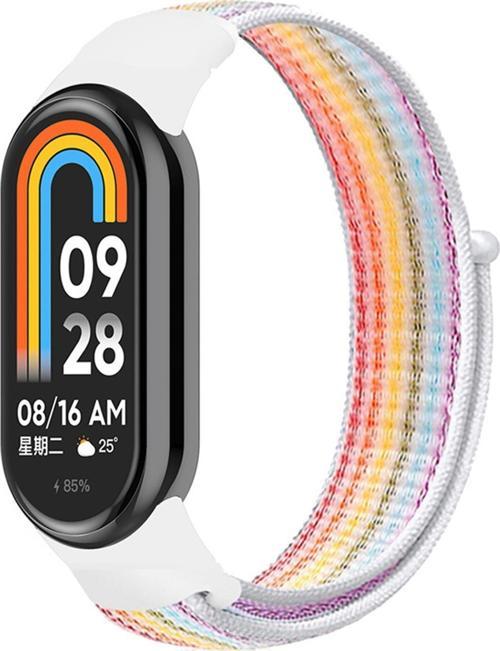 Xiaomi Mi Band 8 Hasırlı Kordon Woven Sport Loop Renkli