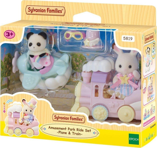 5819 Sylvanian Families Lunapark Oyun Seti Uçak ve Tren +3 yaş