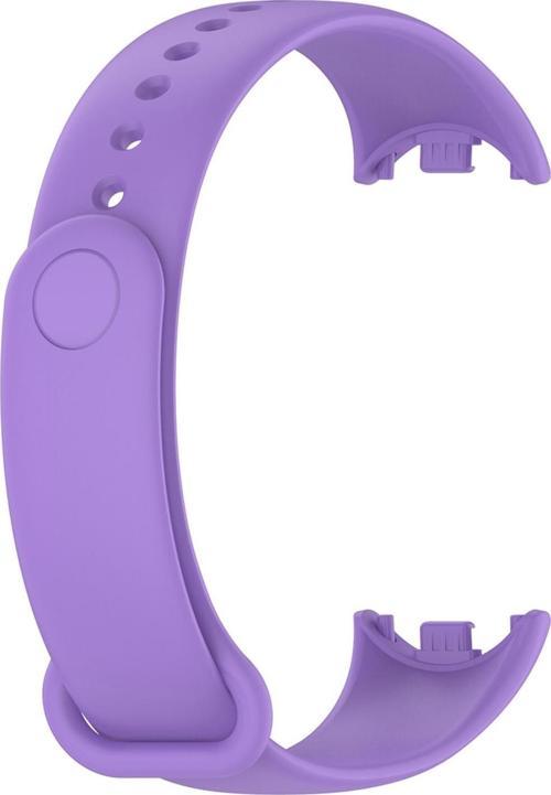 Xiaomi Mi Band 8 Silikon Kordon Lila