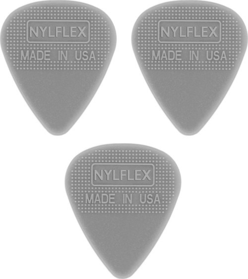 1NFX4-3 Nylflex Gitar Penası 3 Adet - Medium 0,75 mm Naylon Flex
