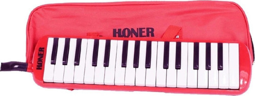 HN-32RD 32 Tuş Melodika - Kırmızı