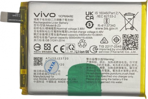Vivo V29 Lite Pil Batarya B-Z3 5000 mAh