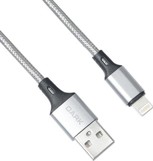 DK-CB-LT100BR Lightning Örgülü 'Quick Charge' Destekli Şarj ve Data Kablosu (1 Metre)