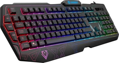 KB-GX61 FORMULA USB RGB Aydınlatmalı 3 Makro Tuşlu Bilek Destekli Gaming Oyuncu Klavyesi