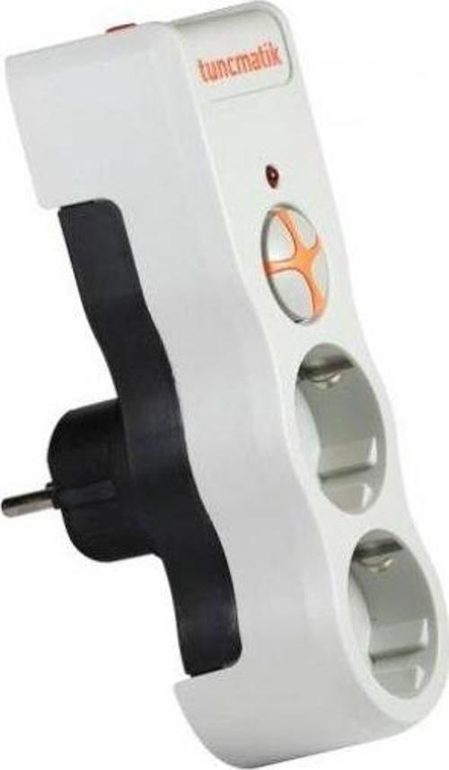 TSK5080 Powersurge2 Enerji Koruma Prizi 2li 525 Joule Beyaz